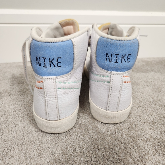 Nike Blazer Mid 77 Vintage Nike 101 Sneakers Shoes High-tops Trainers Size 7.5 - Picture 3 of 9